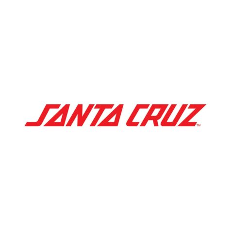 Santa Cruz Red Strip Sticker
