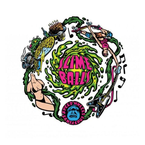 Santa Cruz Slimeballs Vomit Sticker