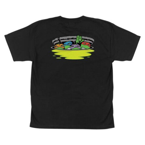 Santa Cruz TMNT Ninja Turtles T-Shirt Black