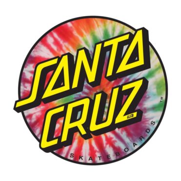 Santa Cruz Tie Dye Dot Sticker