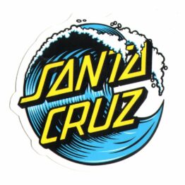 Santa Cruz Wave Dot Sticker