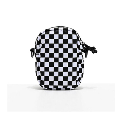 Vans Bail Shoulder Bag Black White Check