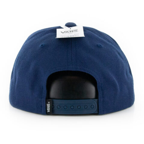 Vans Bolt Action Snapback Hat Dress Blue