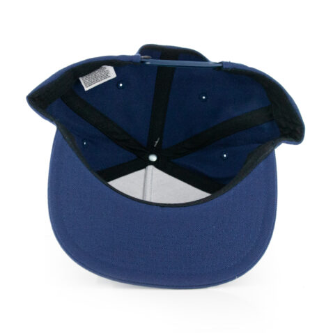 Vans Bolt Action Snapback Hat Dress Blue