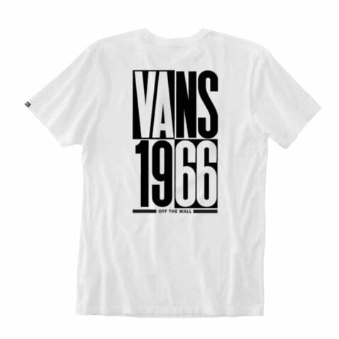 Vans Check Stack T-Shirt White Vans Check Stack T-Shirt White