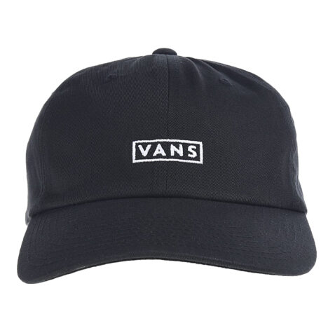 Vans Curved Bill Jockey Strapback Hat Black
