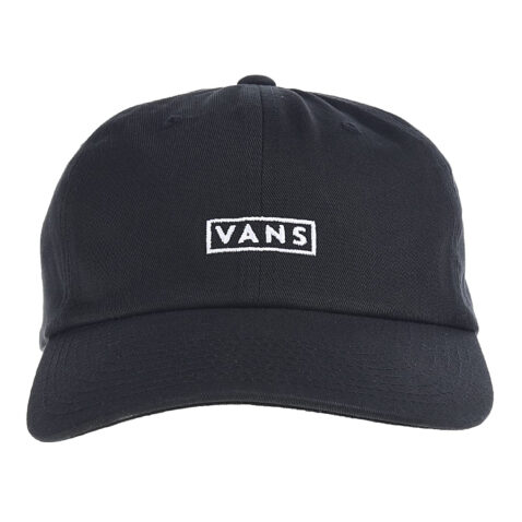 Vans Curved Bill Jockey Strapback Hat Black