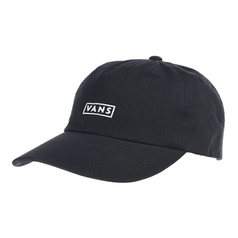 Vans Curved Bill Jockey Strapback Hat Black