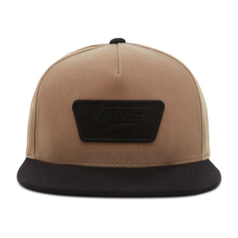 Vans Full Patch Snapback Hat Dirt Black