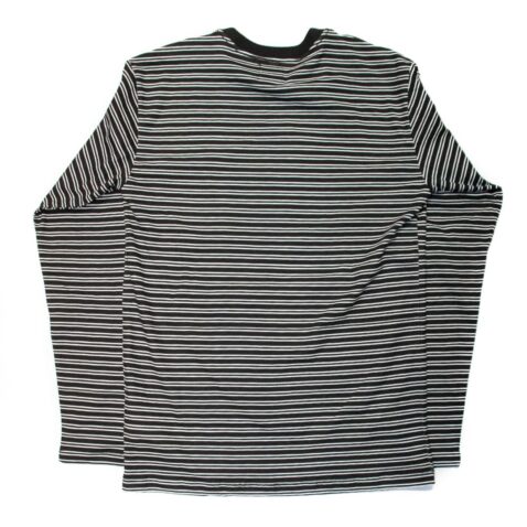 Vans Striped Long Sleeve Shirt Black