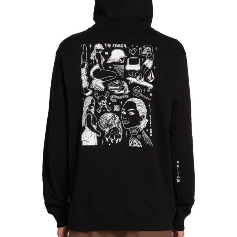 Volcom Mike Giant Pullover Sweatshirt Black