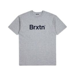 Brixton Gate Standard T-Shirt Heather Grey