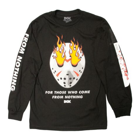DGK On Fire Long Sleeve T-Shirt Black