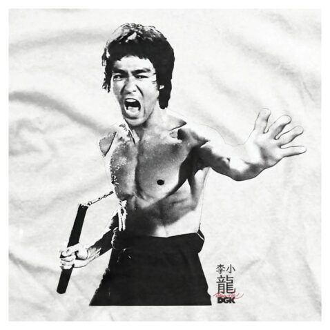 DGK x Bruce Lee Fierce T-Shirt White
