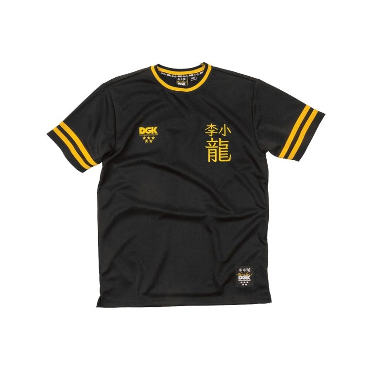 DGK x Bruce Lee Little Dragon Jersey Black