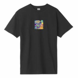 HUF Comics Box Logo T-Shirt Black