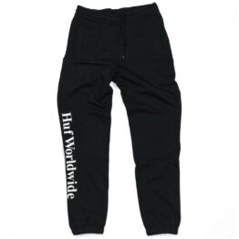 HUF Essentials Fleece Pants Black