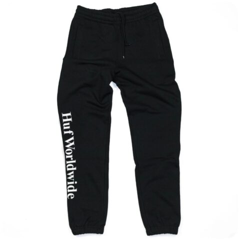 HUF Essentials Fleece Pants Black
