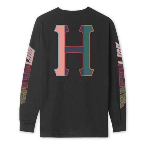 HUF Suspension Classic H Long Sleeve T-Shirt Black