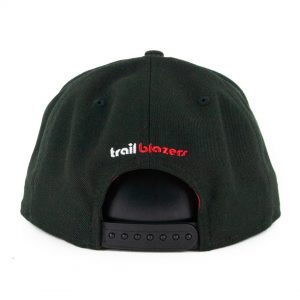New Era 9Fifty Portland Blazers Basic Snapback Hat Black