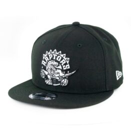 New Era 9Fifty Toronto Raptors Basic Snapback Hat Black