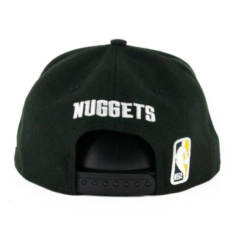 New Era 9Fifty Denver Nuggets City Series 2019 Alternate Snapback Hat Black