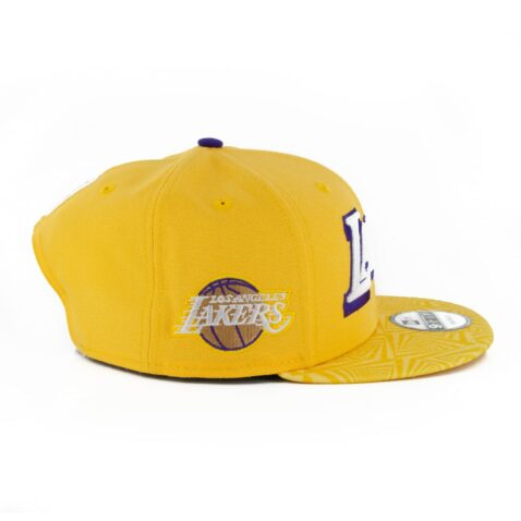 New Era 9Fifty Los Angeles Lakers City Series 2019 Snapback Hat Yellow