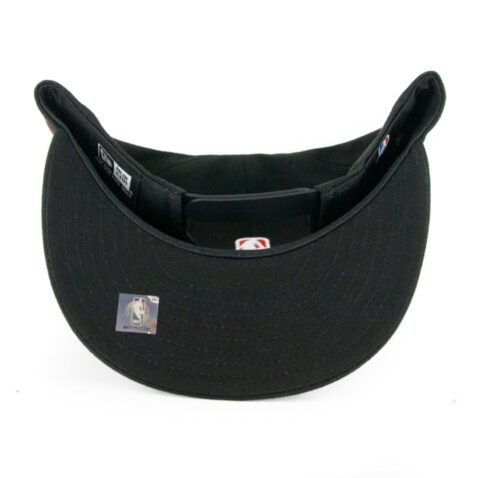 New Era 9Fifty Chicago Bulls Logo Change Snapback Hat Black