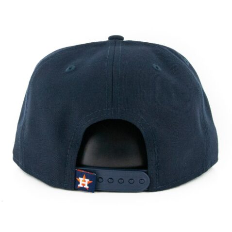 New Era 9Fifty Houston Astros Logo Elements Snapback Hat Dark Navy