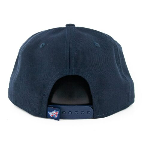 New Era 9Fifty Los Angeles Angels Logo Elements Snapback Hat Dark Navy