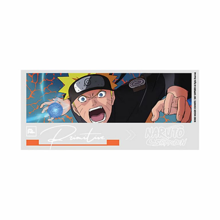 Primitive x Naruto Combat Sticker Clear