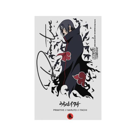 Primitive x Naruto Crows Sticker Clear