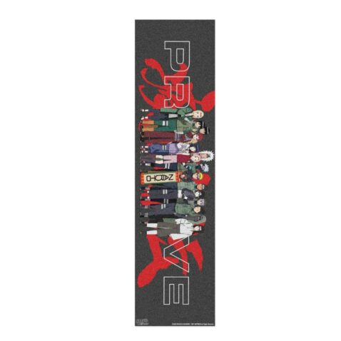 Primitive x Naruto Leaf Village Griptape Black