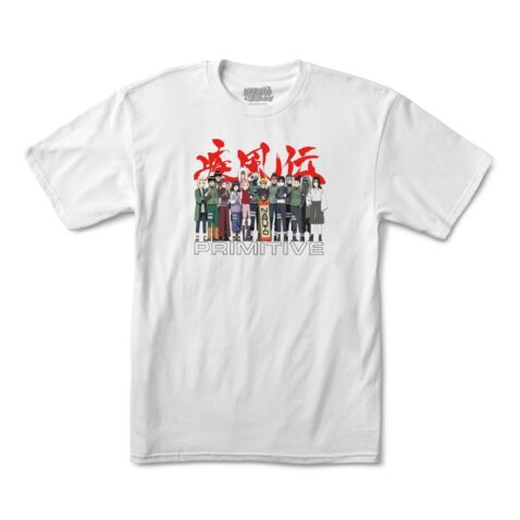 Primitive x Naruto Leaf Village T-Shirt White