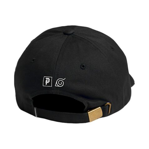 Primitive x Naruto Leaf Village Strapback Hat Black