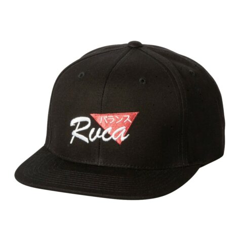 RVCA Chiba Snapback Hat Black