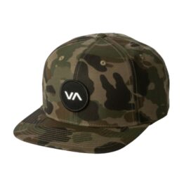 RVCA VA Patch Snapback Hat Camo