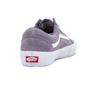 Vans Old Skool Pro Shoe Lilac Grey True White