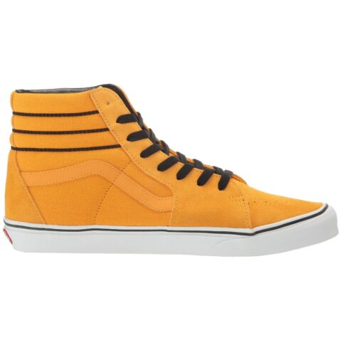 Vans Sk8-Hi Sport Stripes Shoe Cadmium Yellow Black