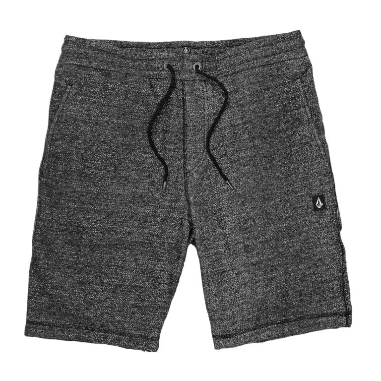 Volcom Chiller Fleece Shorts Heather Black