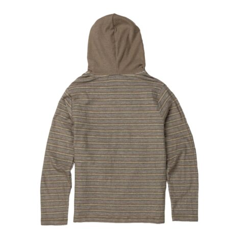 Volcom Chiller Pull Over Hooded Sweatshirt Brindle