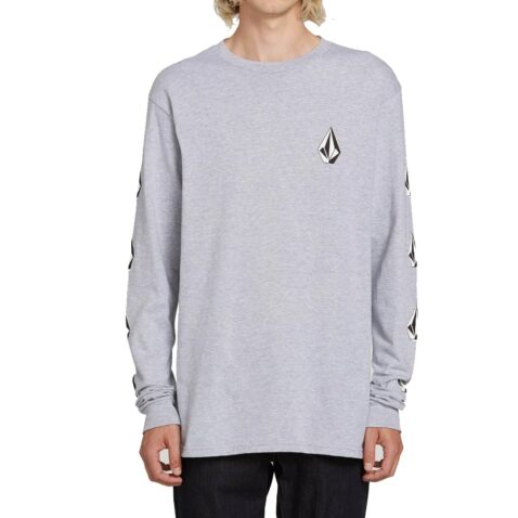 Volcom Deadly Stones Long Sleeve T-Shirt Grey