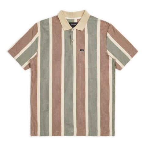 Brixton Hilt Polo Shirt Vanilla