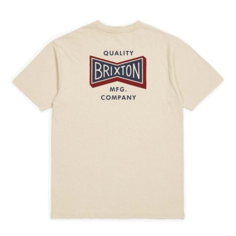 Brixton Ironclad Standard T-Shirt Vanilla