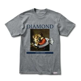 Diamond Supply Co 13th Century T-Shirt Heather Grey