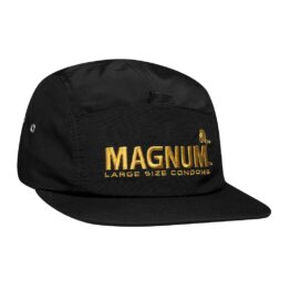 HUF x Trojan Magnum Stash Pocket Clipback Hat Black
