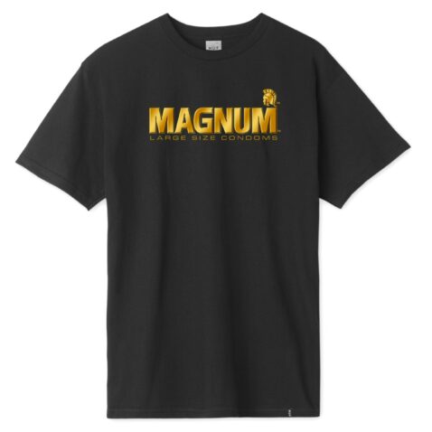 HUF x Trojan Magnum T-Shirt Black