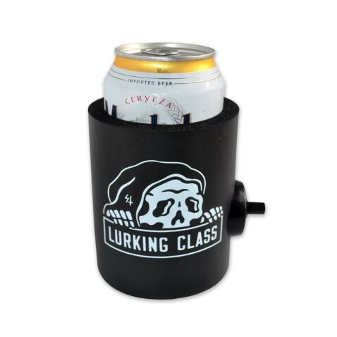 Sketchy Tank Poker Koozie Black
