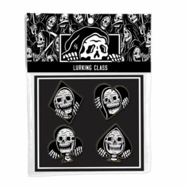 Sketchy Tank Suits Label Pin Pack
