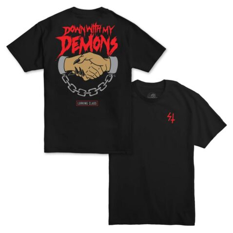 Sketchy Tank Demons T-Shirt Black